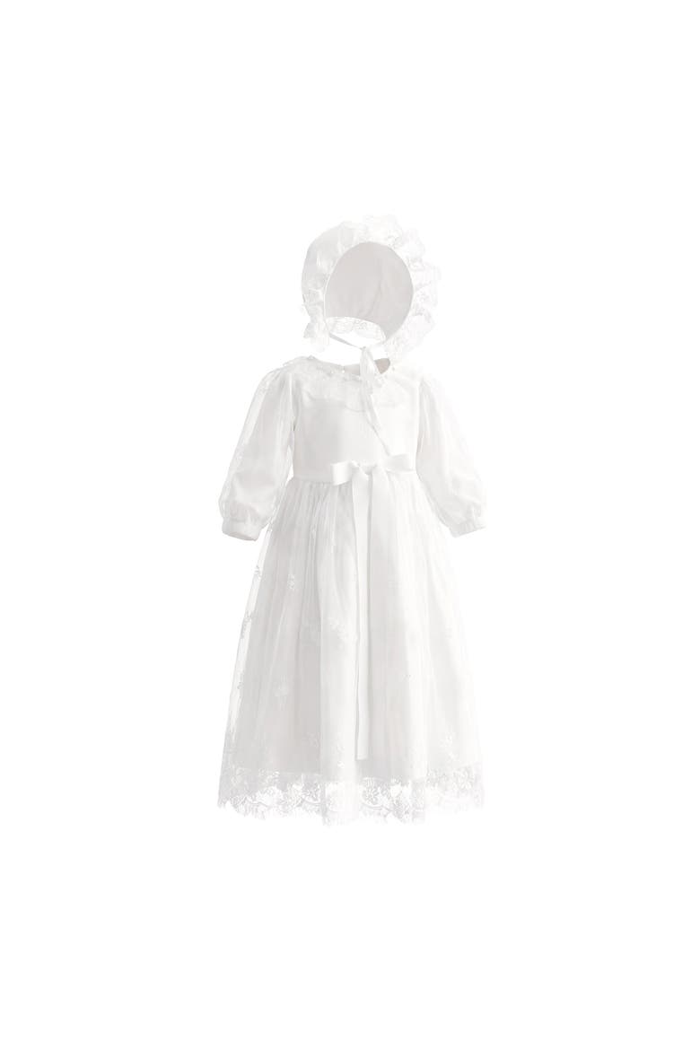 Lace Sorellia Dress, Alternate, color, White