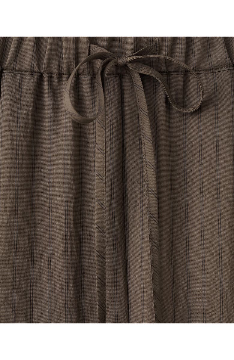 MANGO Pantalon Tatu Drawstring Pants, Alternate, color, Brown