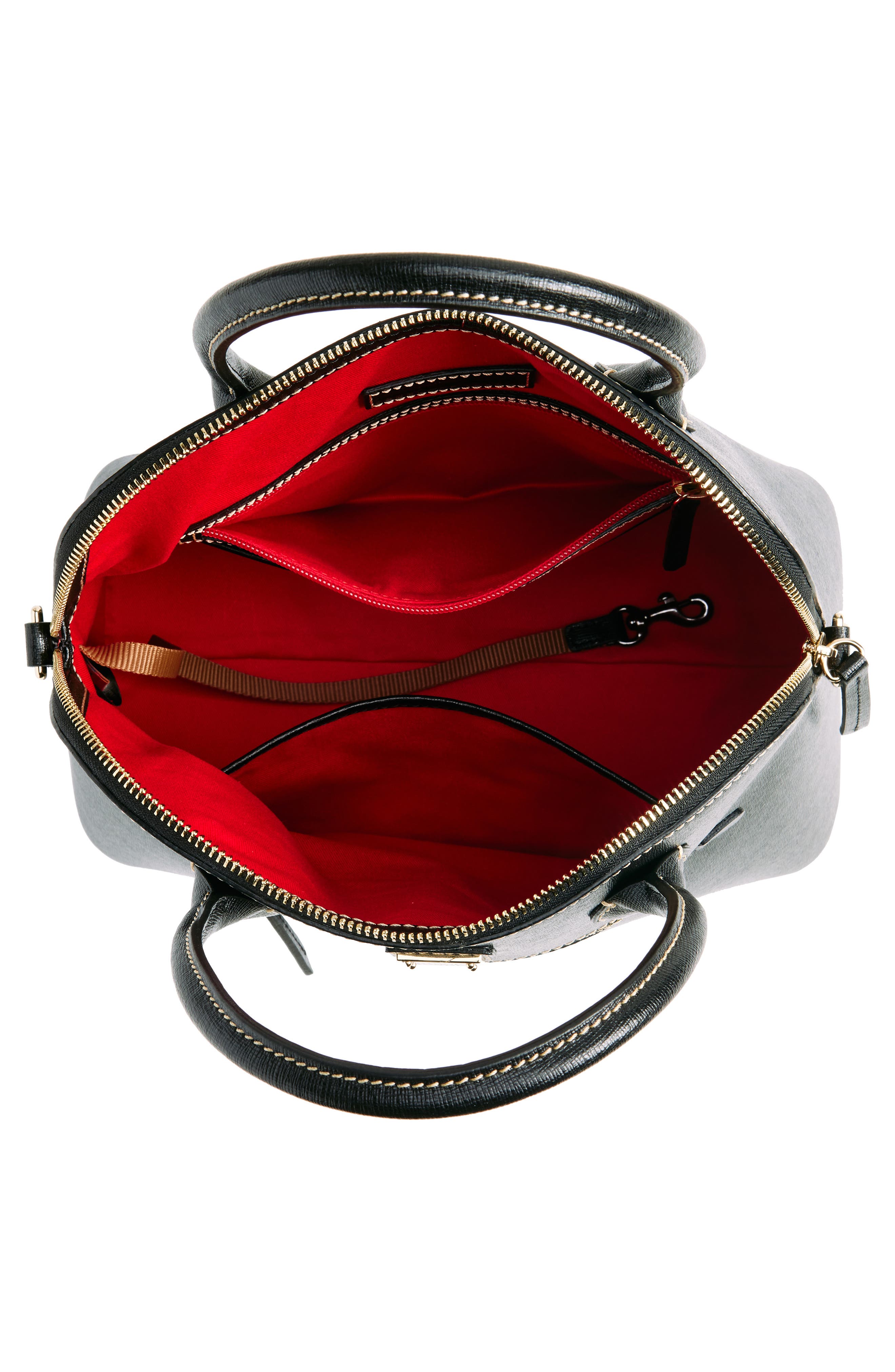 Dooney & Bourke Large Domed Satchel, Alternate, color, 