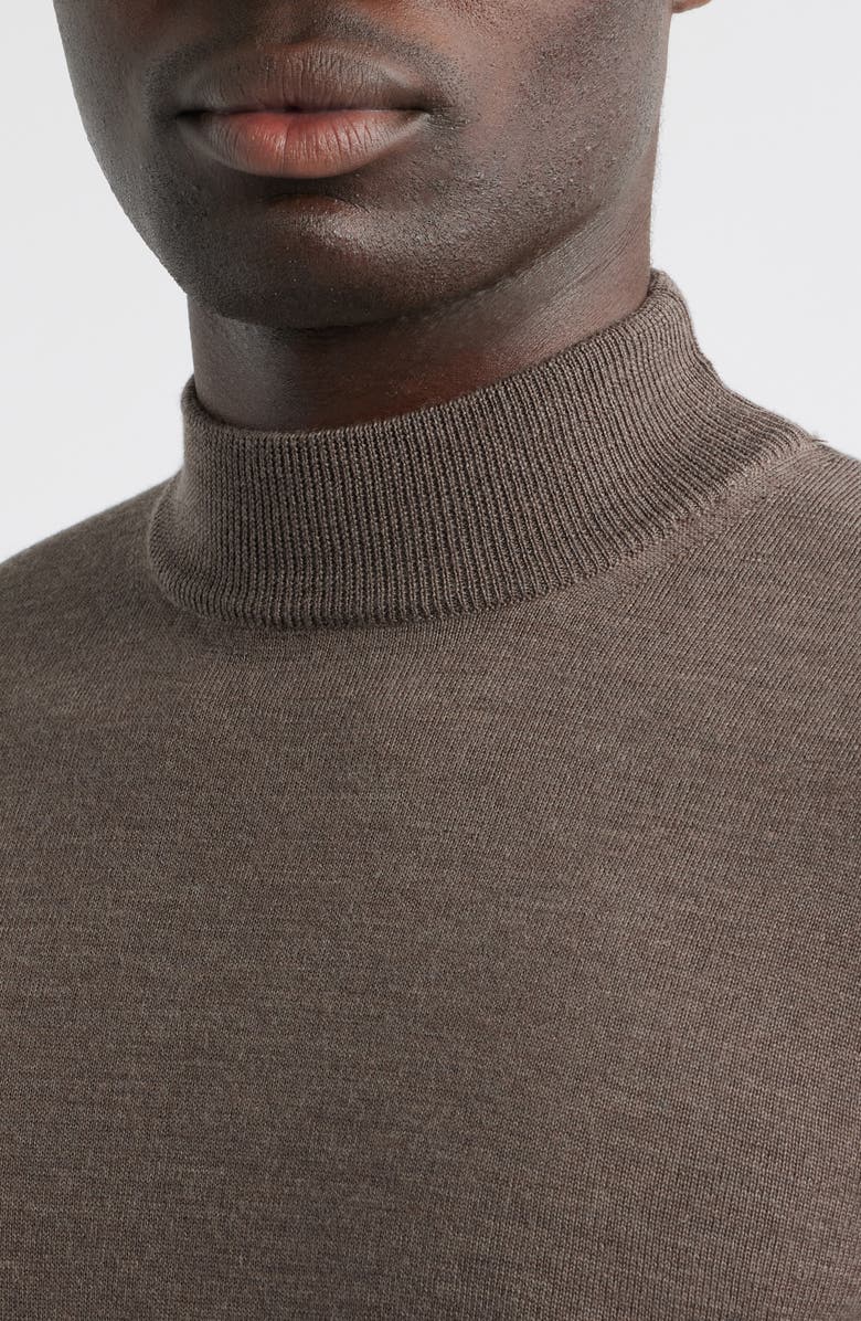 Aurélien Cashwool<sup>®</sup> Mock Neck Sweater, Alternate, color, Ash Grey