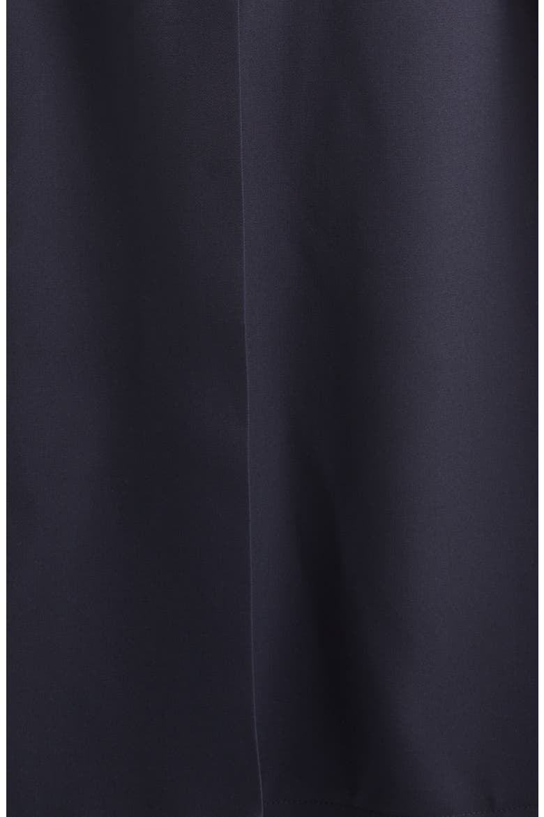 Belted Wool Trench Coat, Alternate, color, NAVY