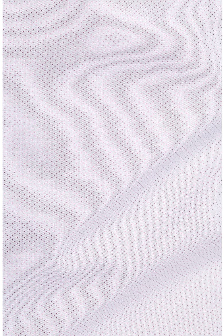 Slim Fit Diamond Dress Shirt, Alternate, color, DARK PINK