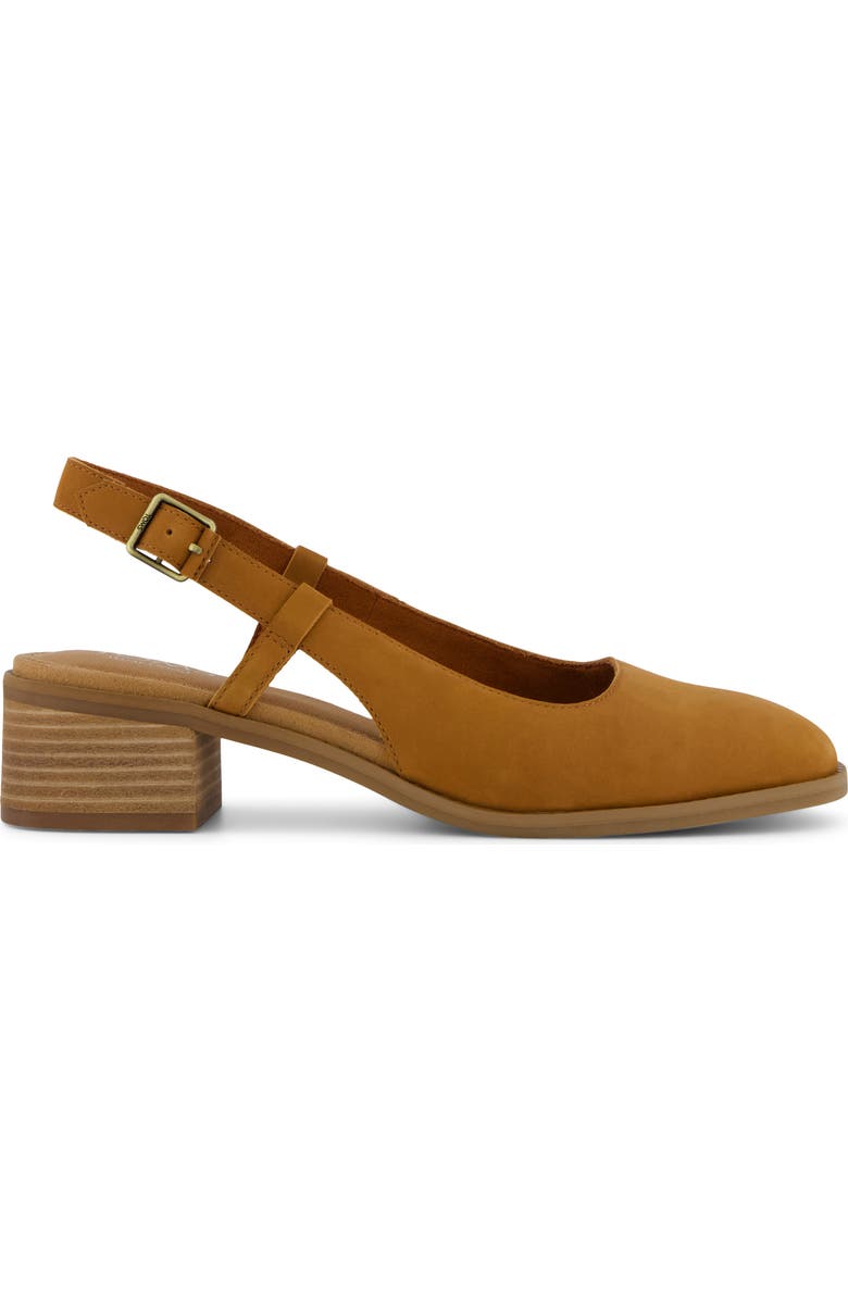 TOMS Jaclyn Slingback Pump, Alternate, color, Brown