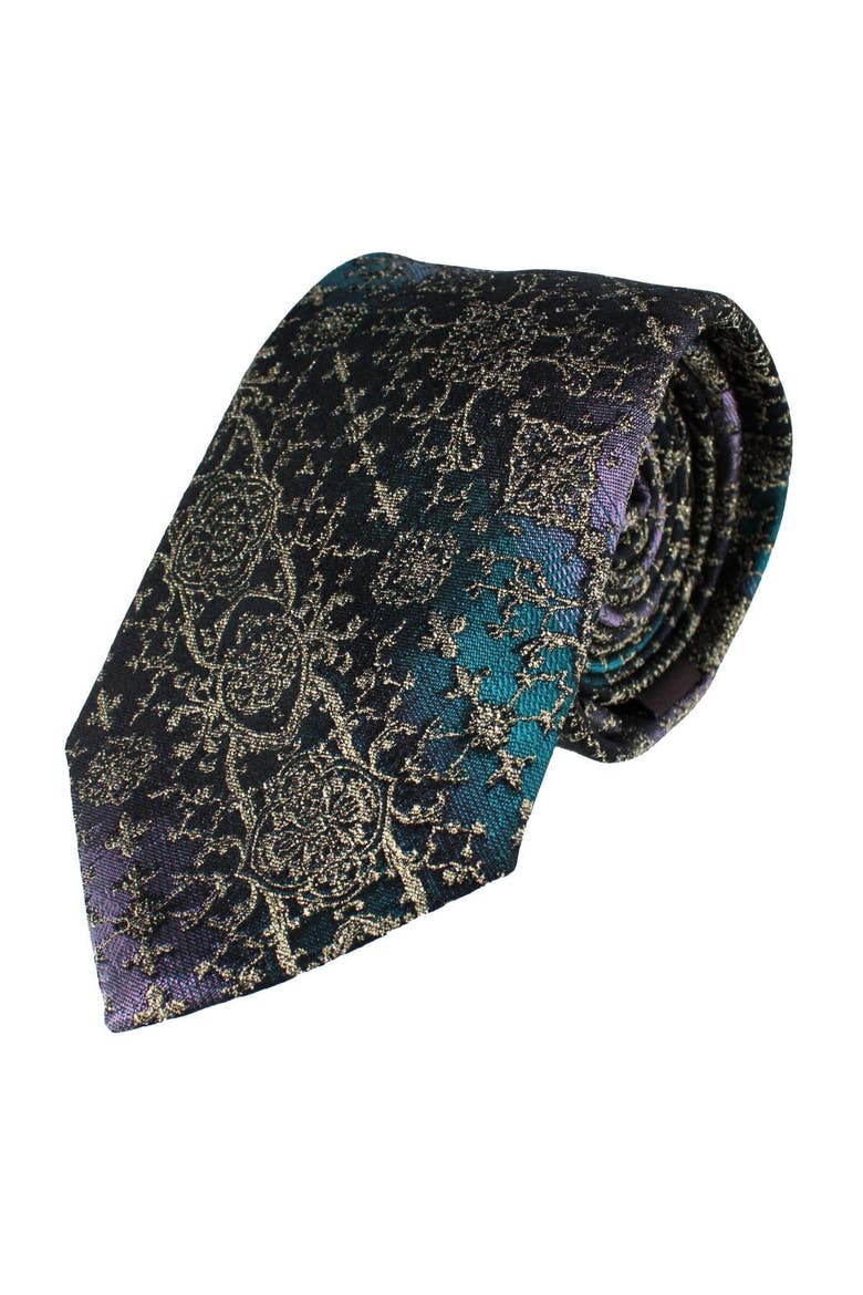 The Spellbound Brocade Novelty Silk Necktie, Main, color, Mulitple