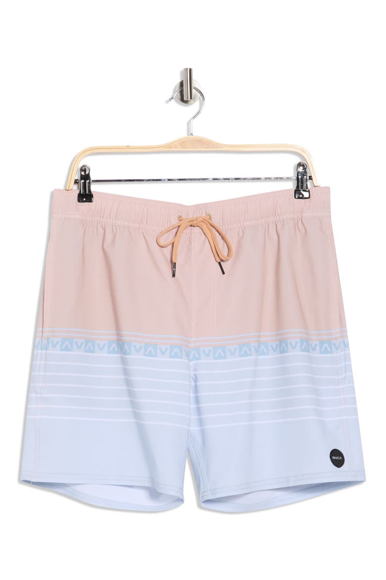 Atas Swim Trunks, Alternate, color, APRICOT