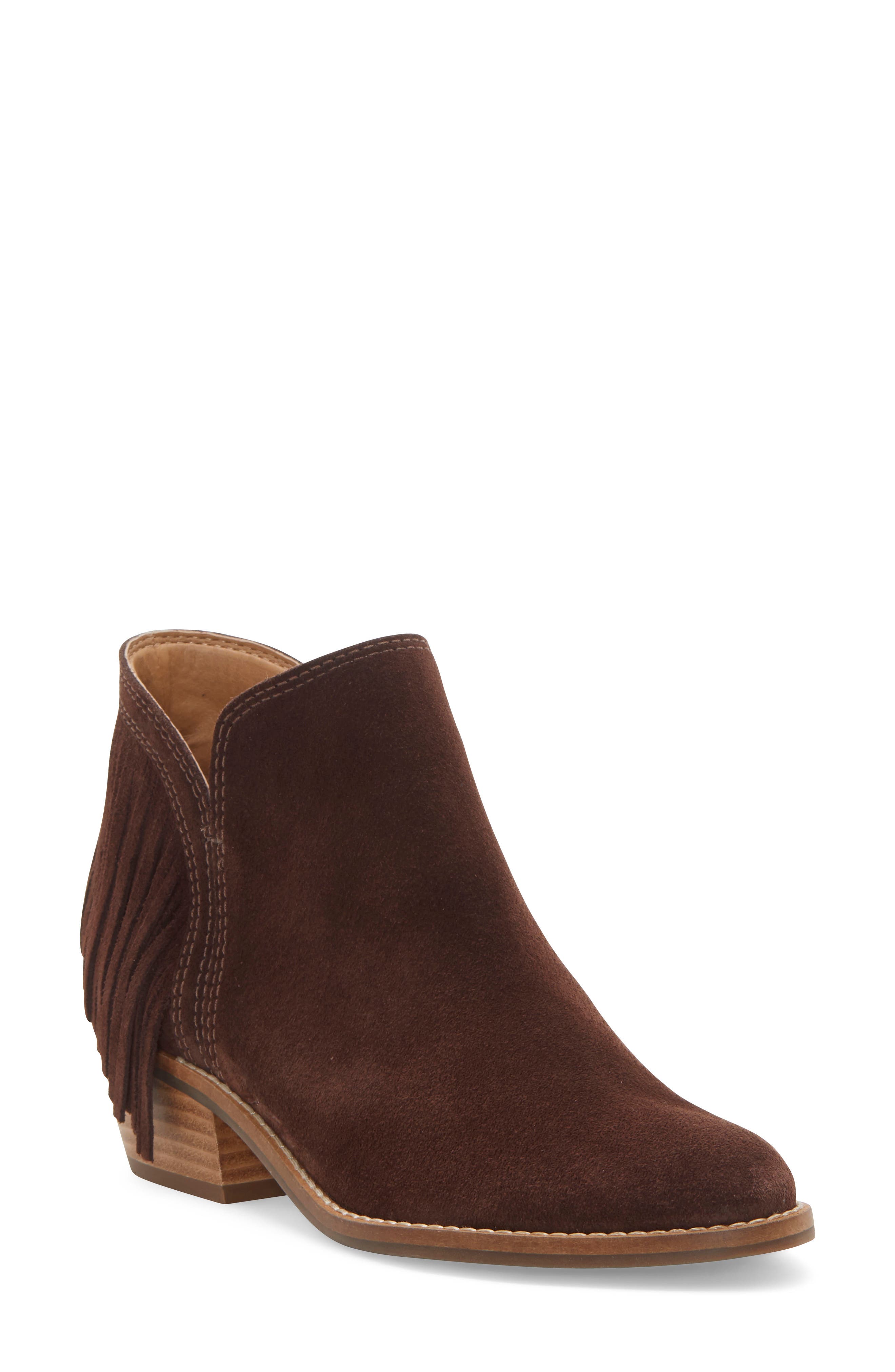 Freedah Bootie, Main, color, SOIL SUEDE
