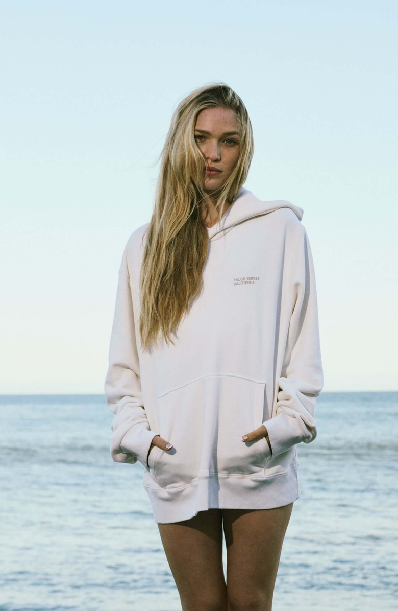 CALIFORNIA INCLINE Palos Verdes Hoodie, Alternate, color, Salt