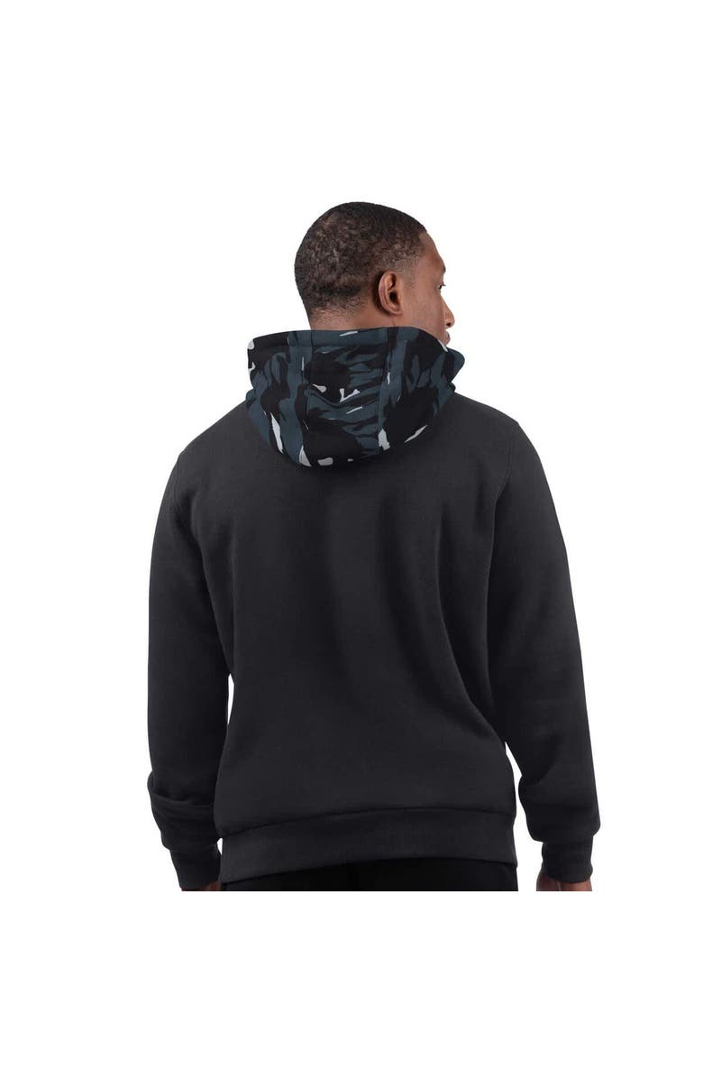 STARTER Men's Starter Black Cincinnati Bengals Thursday Night Gridiron Pullover Hoodie, Alternate, color, Black