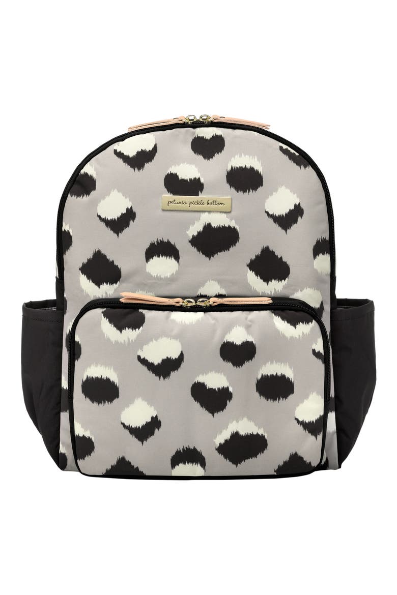 District Inkblot Diaper Backpack, Main, color, GREY