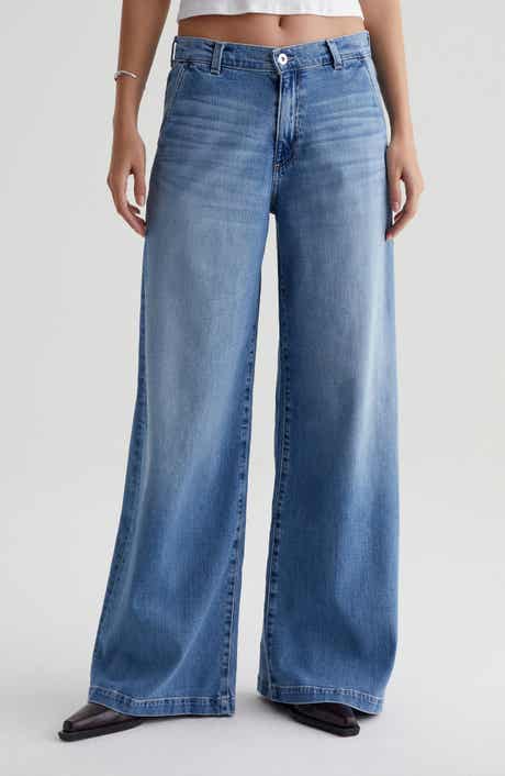 AG Stella Low Slung Palazzo Jeans