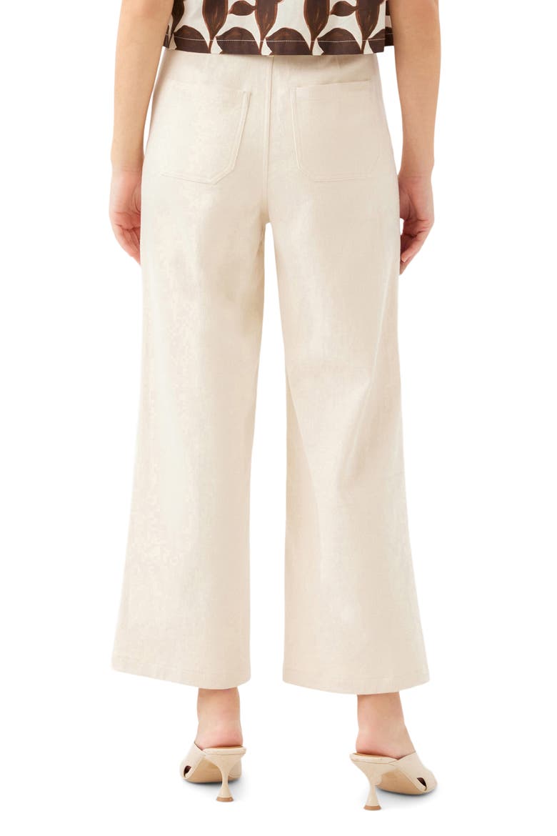 Marian Wide Leg Jeans, Alternate, color, NATURAL