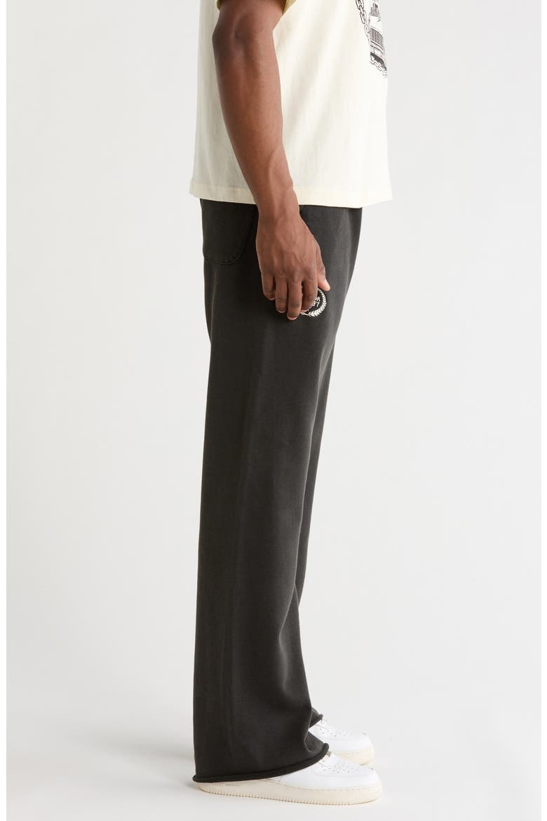 Cotton Terry Sweatpants, Alternate, color, VINTAGE BLACK