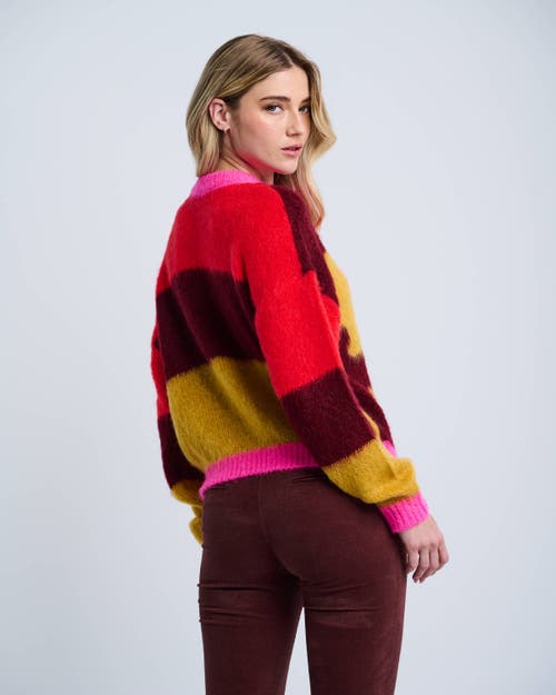 Lisa Todd Puzzled Italian Sweater In Multi
