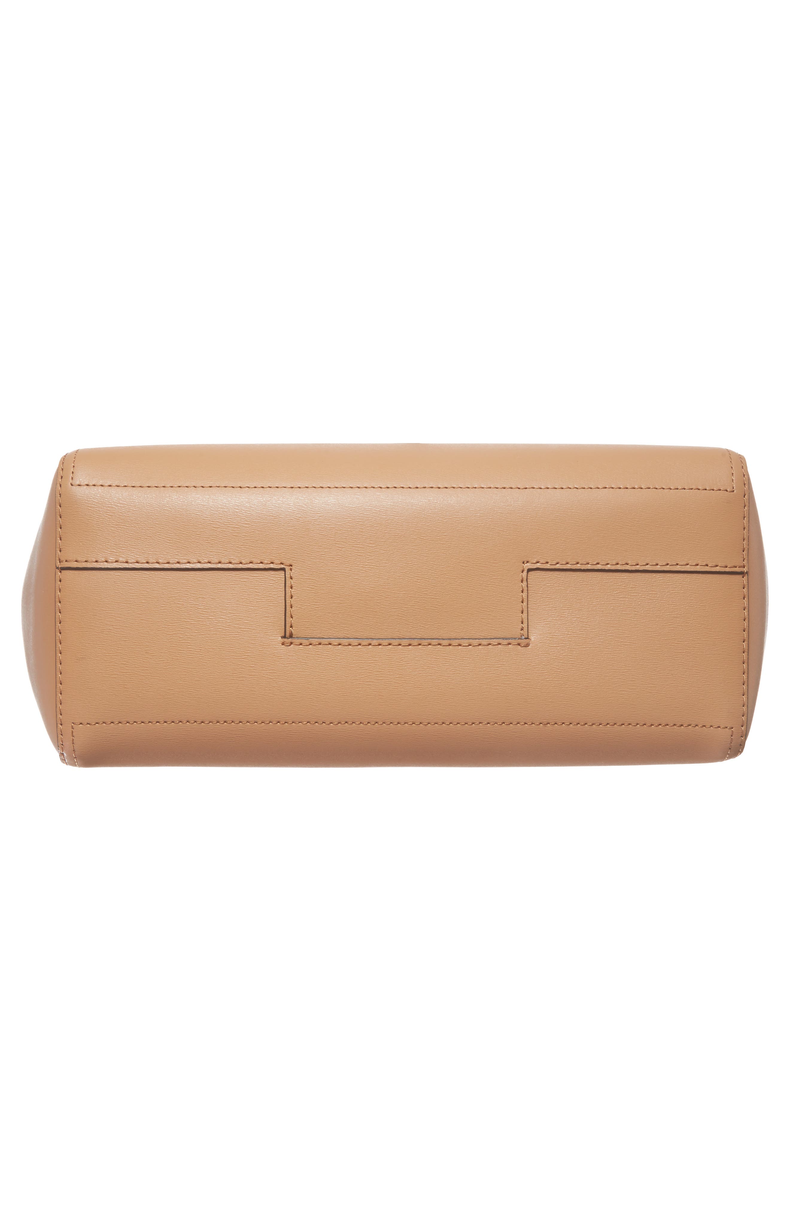 Small Parker Leather Tote, Alternate, color, CARDAMOM/ ROYAL NAVY