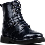 Donald Pliner Speed Lace Up Buckle Boot