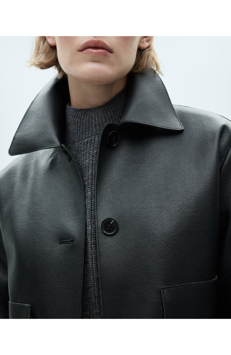 MANGO Oversize Wool Mock Neck Sweater, Alternate, color, 