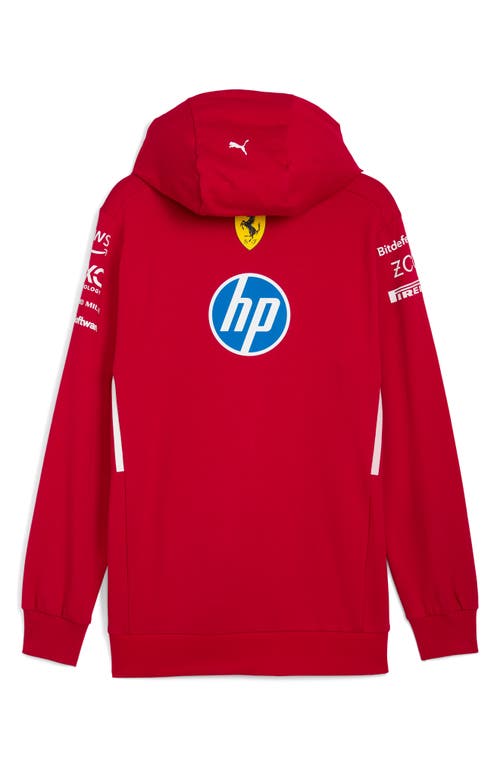 Puma X 2025 Scuderia Ferrari Hp Driver Hoodie In Red