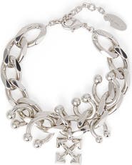 Off-White Women's Piercing Arrow Chain Bracelet
