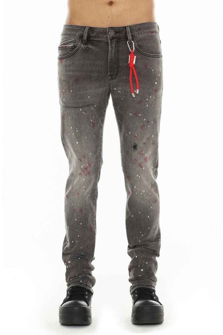 Rocker Slim Fit Jeans, Main, color, MOON