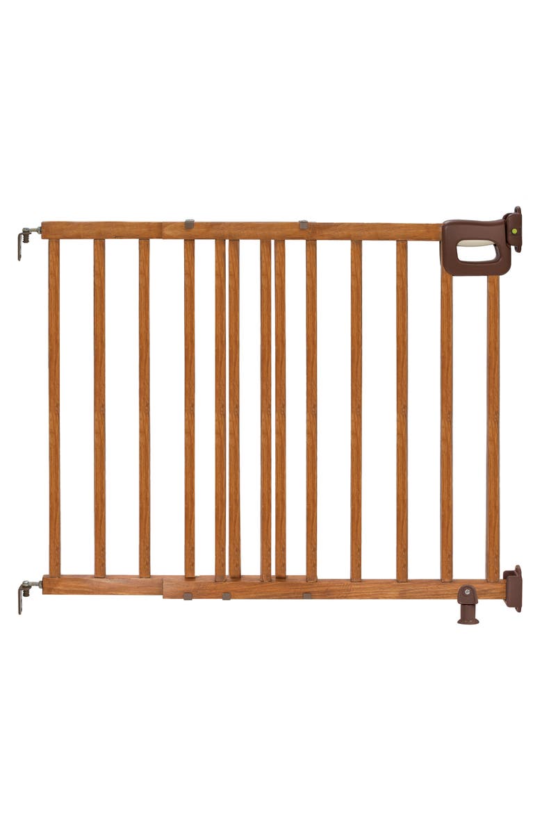 INGENUITY The Stairway 48W Series Pet and Baby Gate, Main, color, Natural
