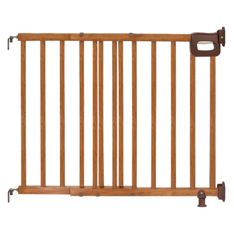 The Stairway 48W Series Pet and Baby Gate