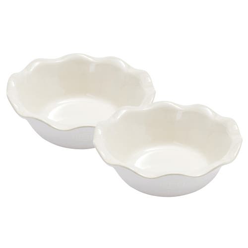 Emile Henry Set Of 2 Mini Pie Dishes In Sugar
