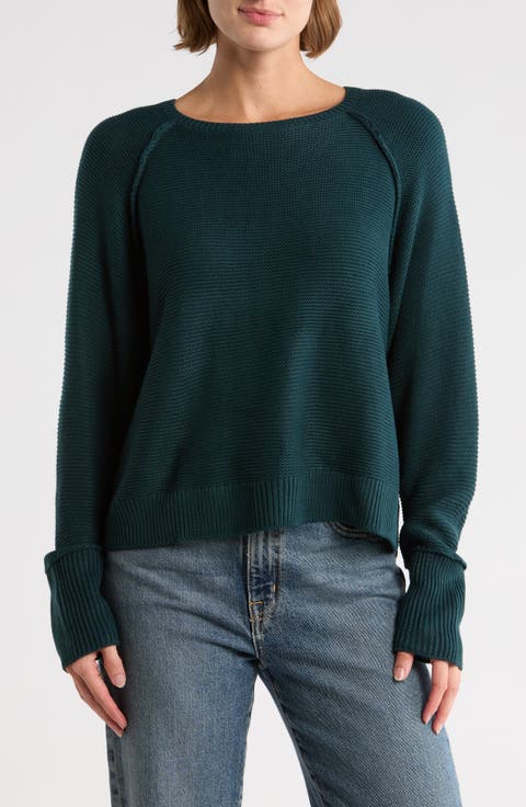 Exposed Seam Sweater