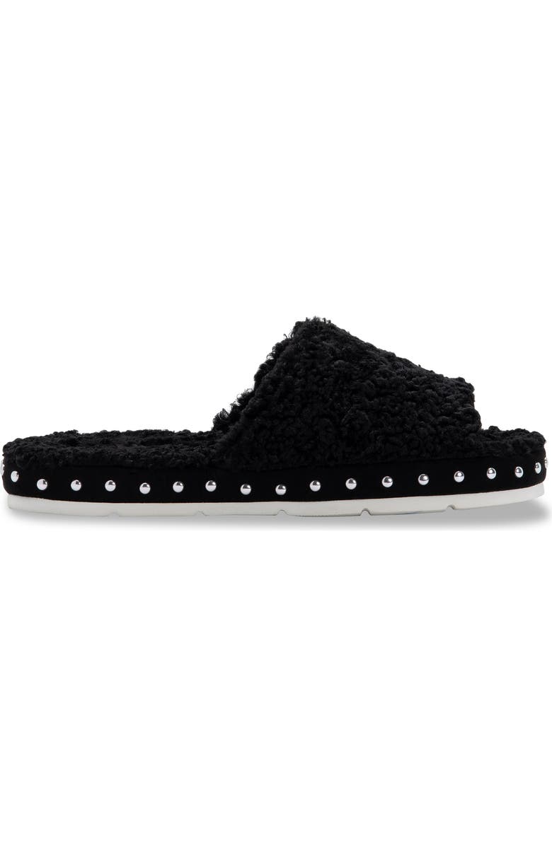 Dolce Vita Faux Fur Platform Slide Slipper, Alternate, color,