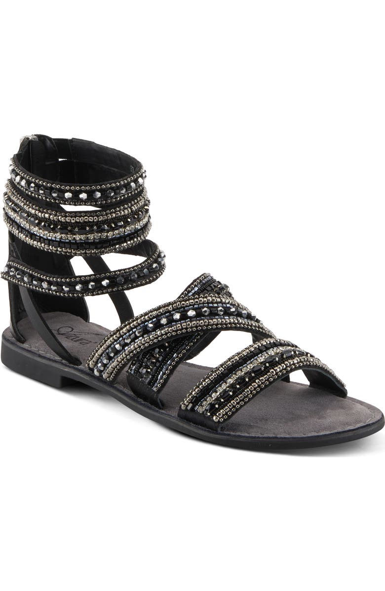 AZURA BY SPRING STEP Andromeda Bead Sandals, Main, color,