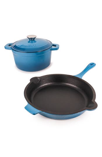 Berghoff Neo 3-piece Cookware Set In Blue