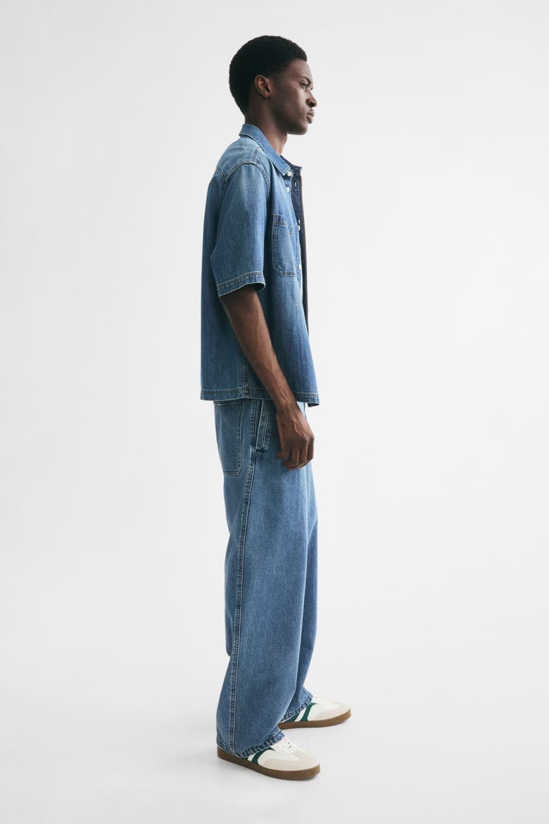 Baggy Jeans, Alternate, color, Denim blue