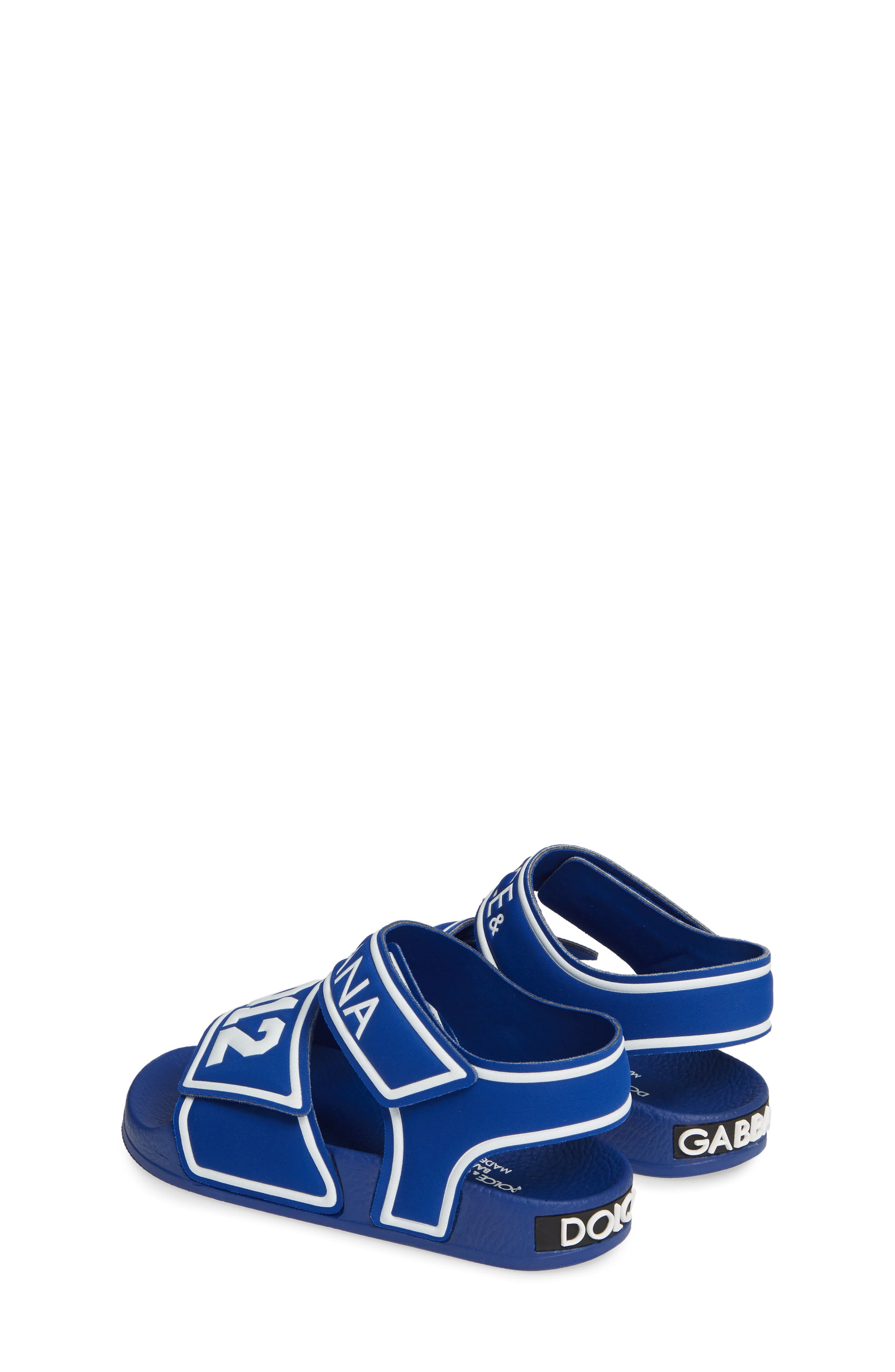 Dolce&Gabbana Jelly Fisherman Sandal, Alternate, color, 