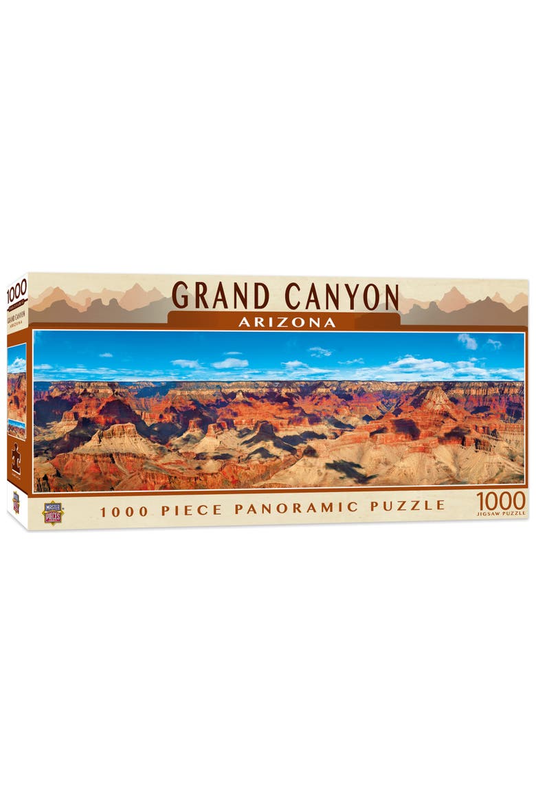 Grand Canyon 1000pc Panoramic Puzzle, Main, color, Multicolor
