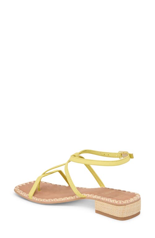 Dolce Vita Bindi Sandal In Lemon Stella