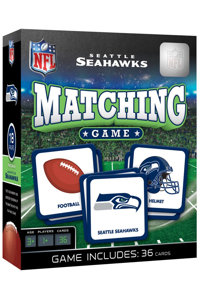 Seattle Seahawks Matching Game, Main, color, Multicolor