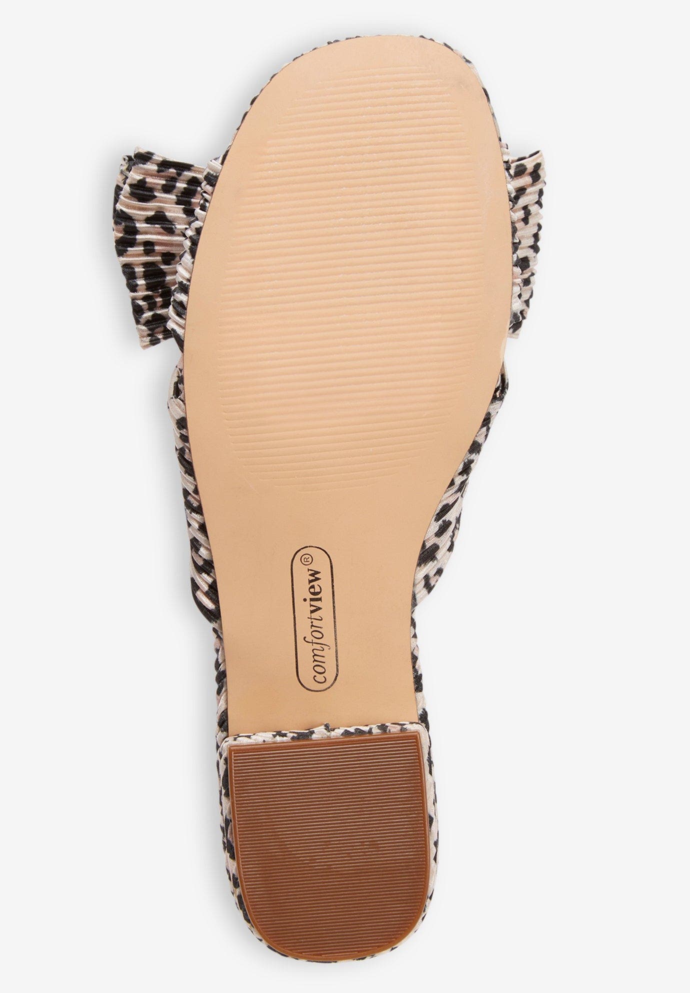 Comfortview The Blanche Mule, Alternate, color, Black