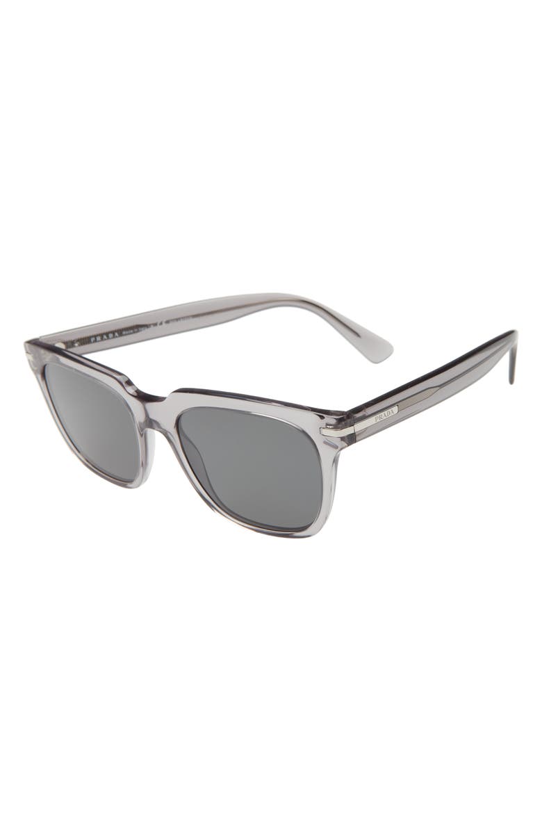 Prada 56mm Transparent Pillow Sunglasses, Alternate, color, 