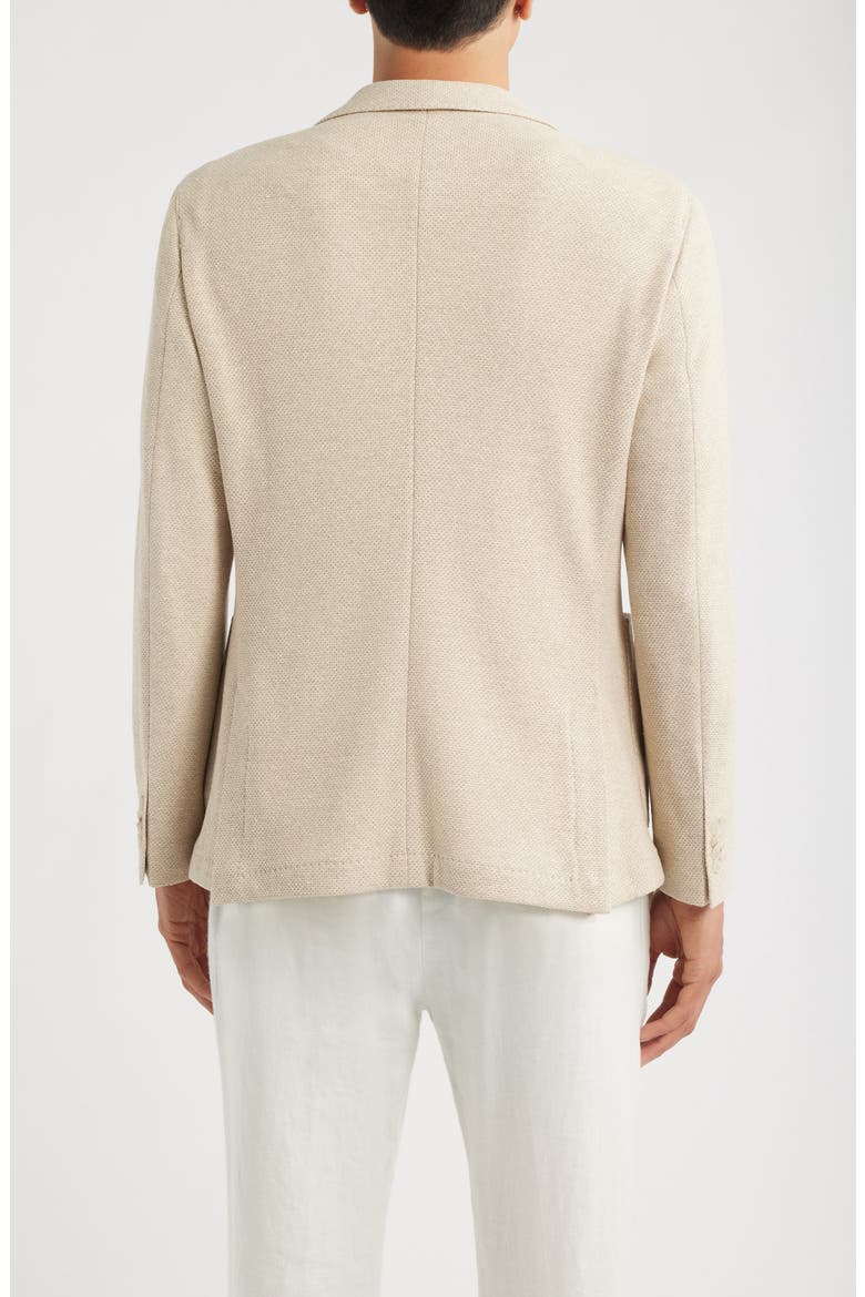 Hanry Slim Fit Knit Cotton Blend Sport Coat, Alternate, color, OPEN BEIGE