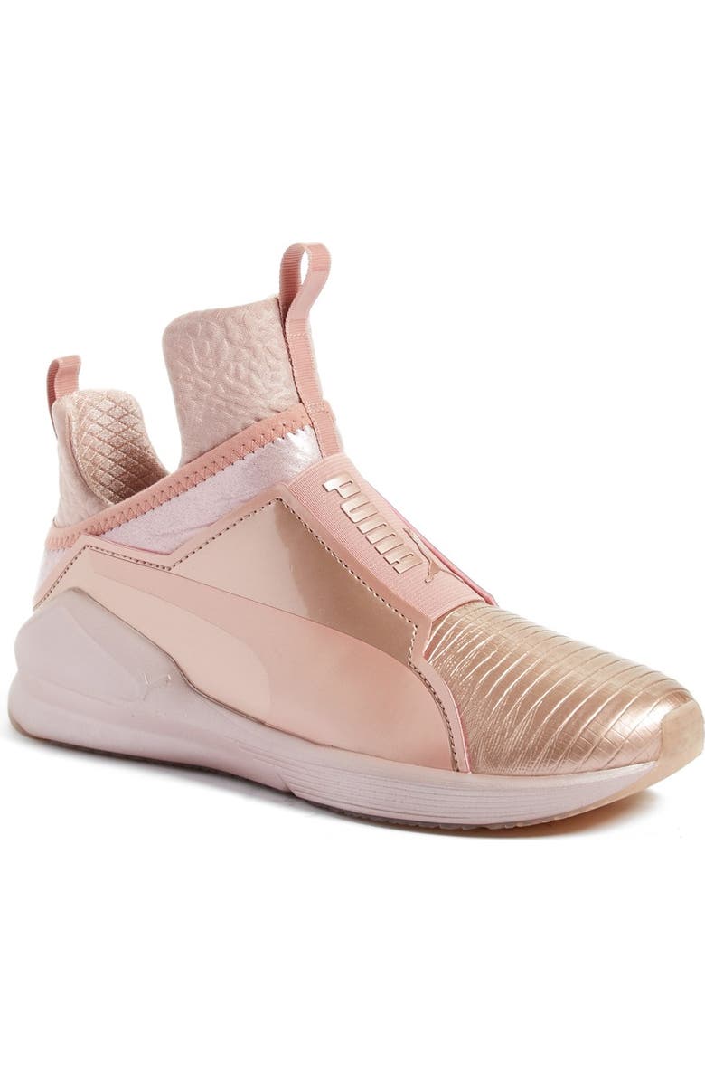 PUMA Fierce Metallic High Top Sneaker, Main, color,