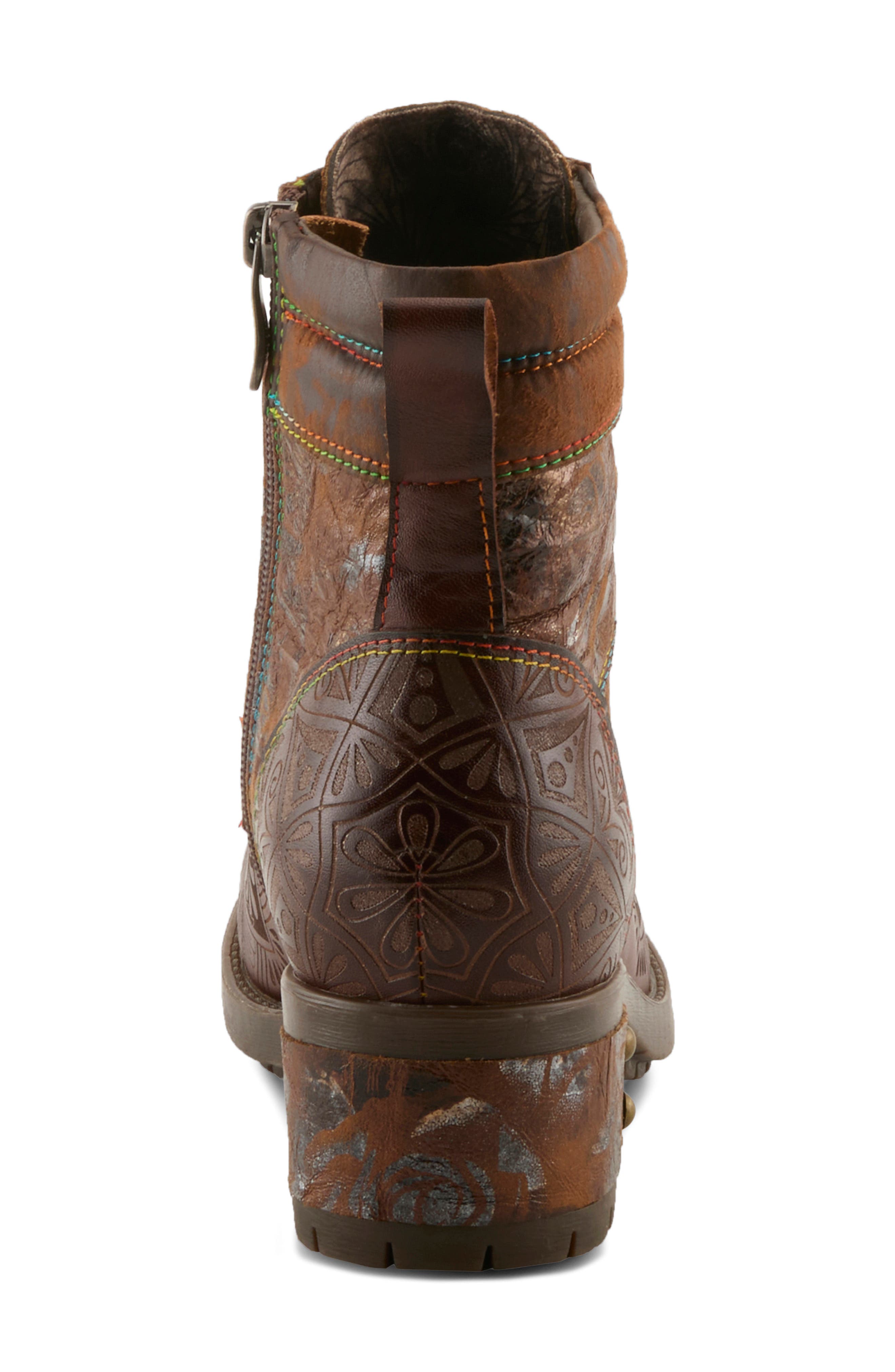 Whitefish Leather Boot, Alternate, color, BROWN MULTI