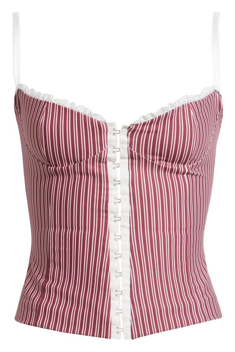 Caroline Stripe Camisole, Alternate, color, PINK STRIPED