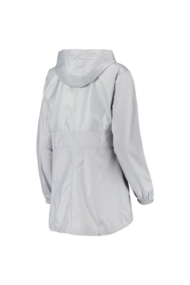 Women's Columbia Gray Boston Celtics Flashback Full-Zip Jacket, Alternate, color, Gray