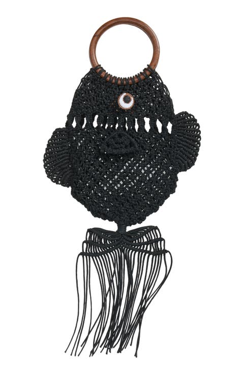 Macramé Fish Clutch