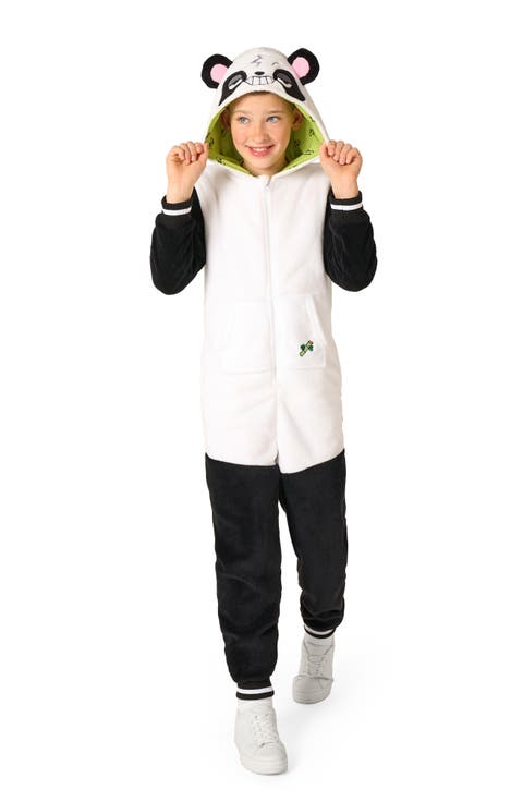 Kids' Panda One Piece Hooded Jumpsuit (Little Kid & Big Kid)
