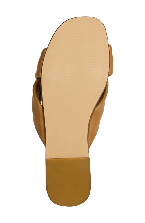 Yosi Samra Nancy Slide Sandal In Brown