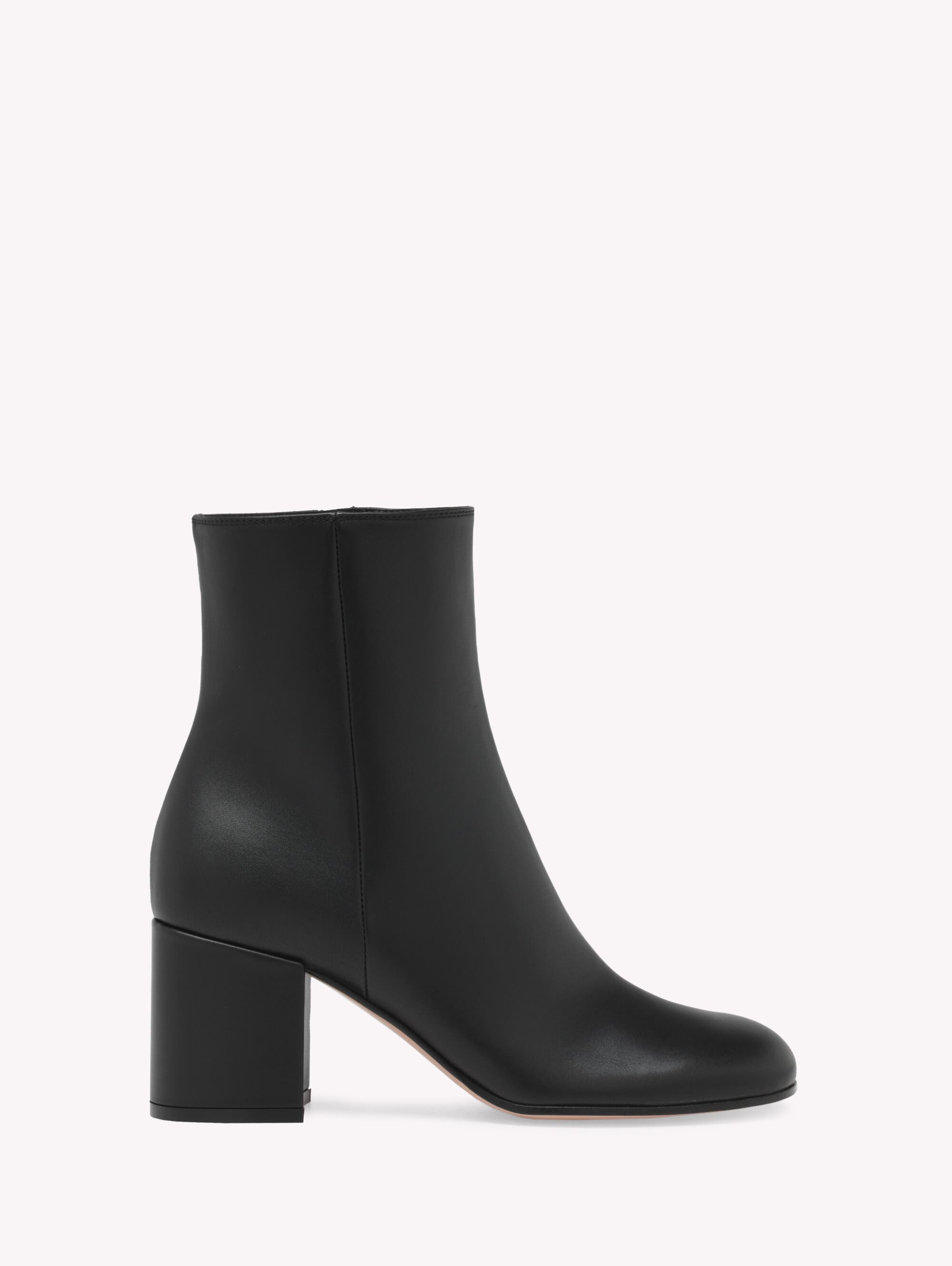 Black Calf Leather