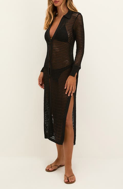 Jenne Open Knit Cover-Up