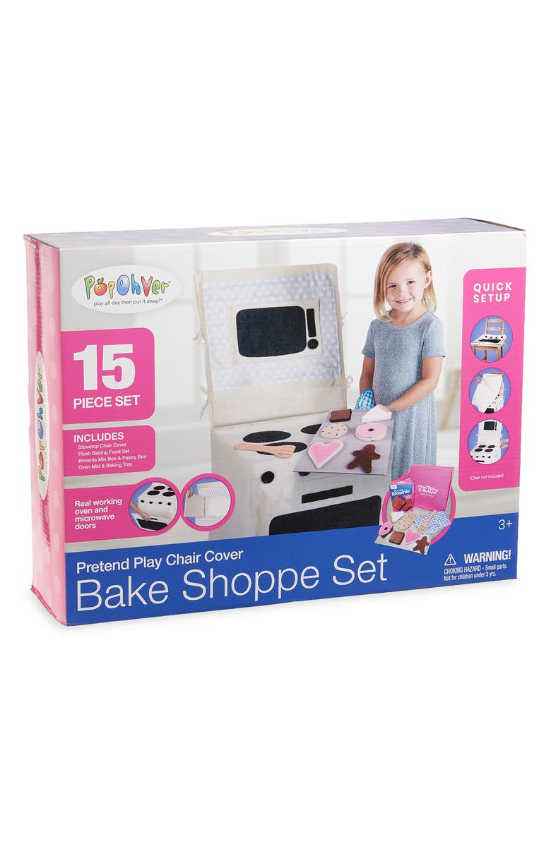 PopOhVer Bake Shoppe 15-Piece Play Set, Main, color, Brown