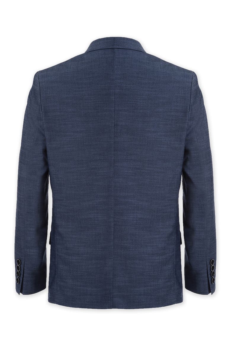 Plain Weave Suit Separate Jacket, Alternate, color, 421 MED BLUE