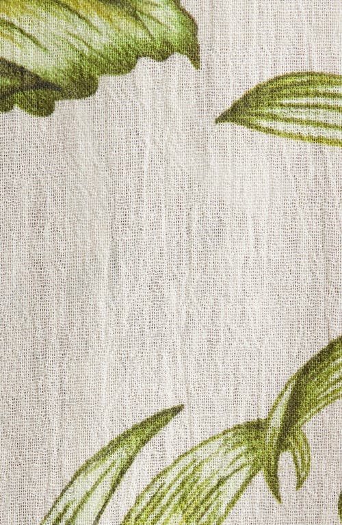 FARM RIO FARM RIO DELICATE PINEAPPLE SHORT SLEEVE COTTON BUTTON-UP SHIRT